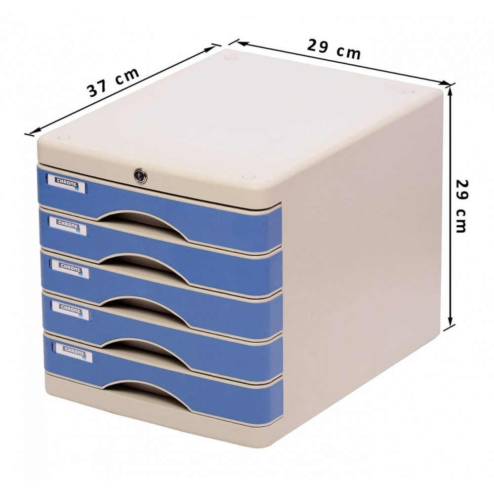 Desktop File Cabinet With Lock 9665