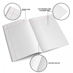 Classmate Notebook King Size 1 Line 72 pages Soft Cover | Considered 100 pages
