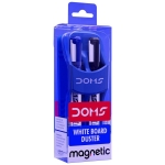 Doms Magnetic Whiteboard Duster with 2 Markers