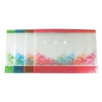Camy Transparent Printed Button Bag F/s | Envelop Folder, Foolscap, A4