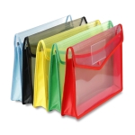 Camy Expanding Button Bag F/s | Thick Envelop Folder, Foolscap, A4