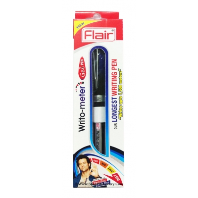 Flair Writo-meter Gel Pen Blue