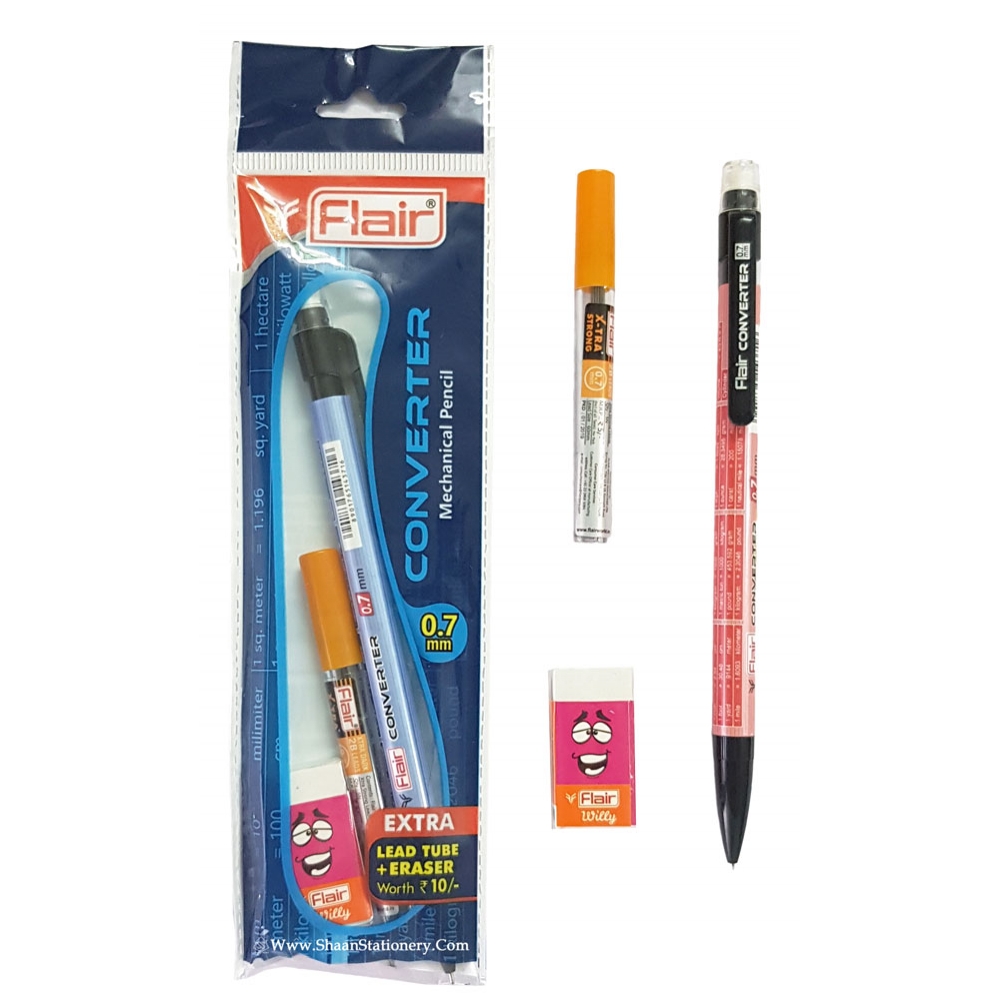 Flair Converter 0.7 Mechanical Pencil with Eraser Top