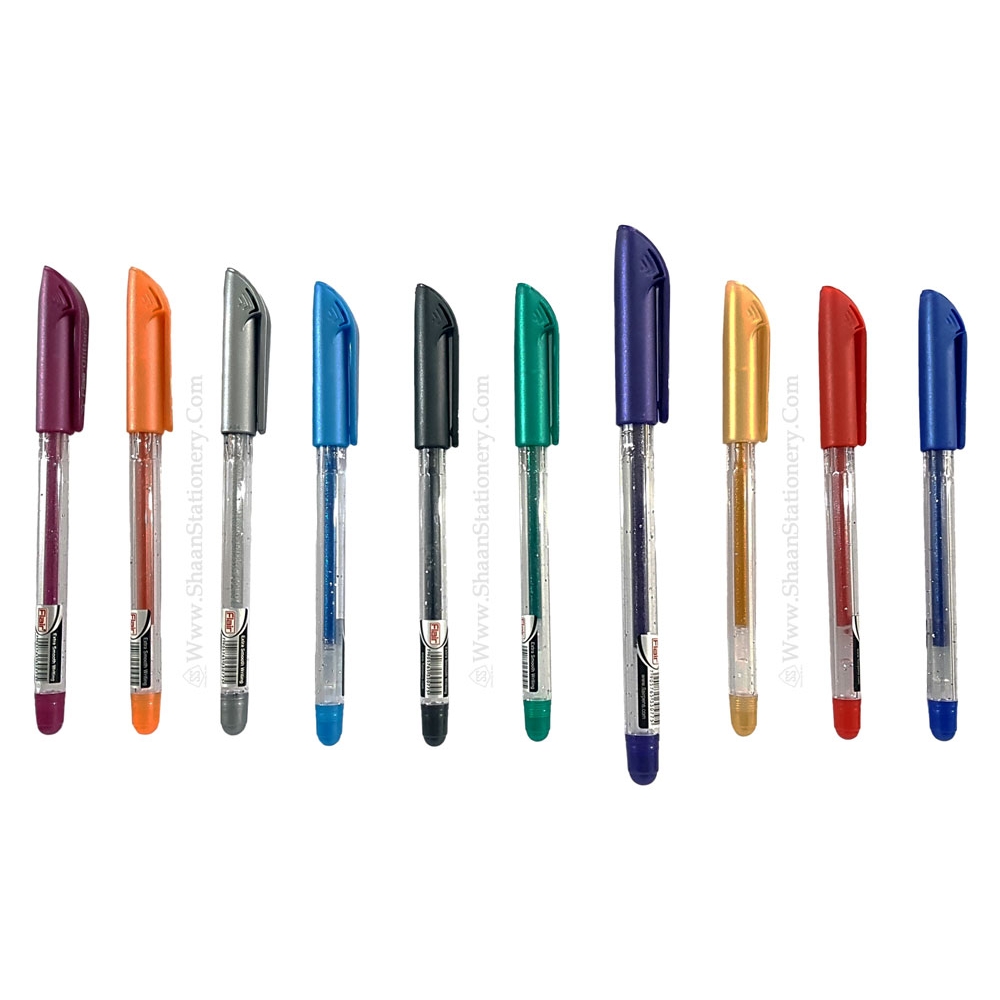 Buy Flair Sparkle Glitter Shining Gel Pen Violet Colour online  School Office Supplies Online India