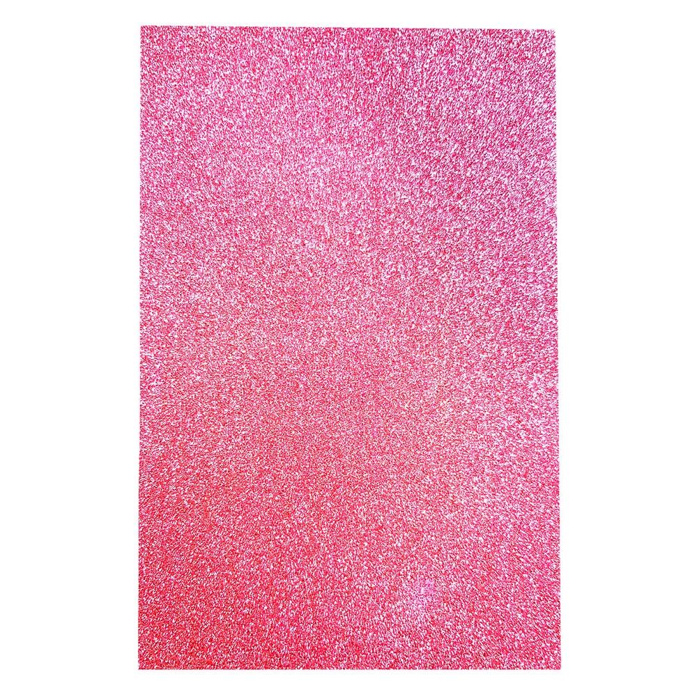 Glitter Foam Sheet Pink Color for Art & Craft| A4, Non-Adhesive