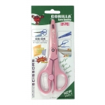 GORILLA Small Scissor with Safety Cover GS-04 for Kids  | Stainless Steel, for Paper and School Craft