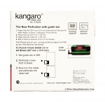 Kangaro Punch nxt-P25 with Guide Bar | Manual 2 Hole Punching Machine