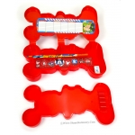 Multi Brands Disney Mickey Mouse Compass Box | Dual Layer, Plastic Pencil Box, Red