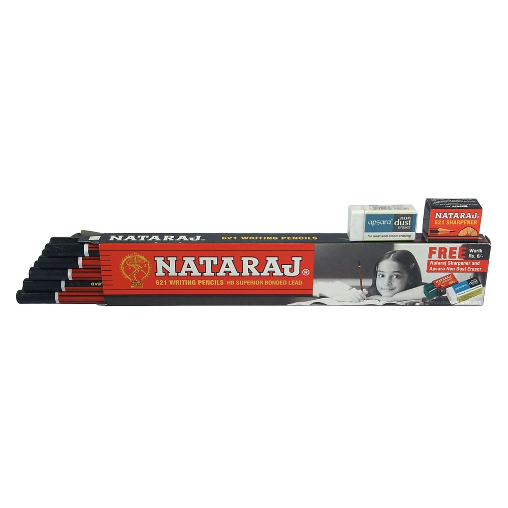 Nataraj HB Pencil 621 (Pack of 10)