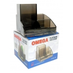 Omega 5 Compartment Multi-Purpose Pen Stand 1707