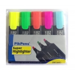 Multi Brands Highlighter (Set of 5 Flourescent Colors)
